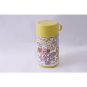 Care Bear Cousins, Thermos with Yellow Cup Lid, Aladdin, Travel, School,
